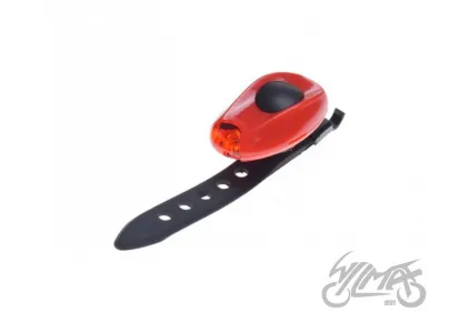 LAMP REAR LED BICYCLE/HELMET