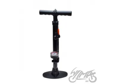 PLASTIC FLOOR PUMP W/GUAGE