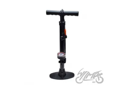 PLASTIC FLOOR PUMP W/GUAGE