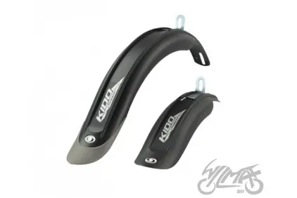 MUDGUARD SET FOR 16-18, BLACK/TITAN