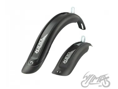 MUDGUARD SET FOR 16-18, BLACK/TITAN