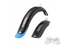 MUDGUARD SET FOR 16-18, BLACK/BLUE