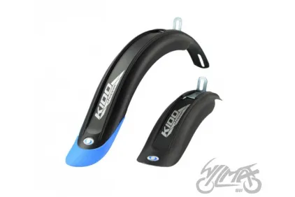 MUDGUARD SET FOR 16-18, BLACK/BLUE