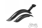 MUDGUARD SET FOR 16-18, BLACK/TITAN