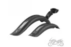 MUDGUARD SET FOR 16-18, BLACK/BLACK