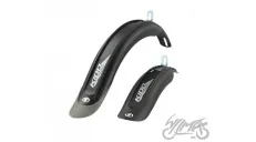 MUDGUARD SET FOR 20, BLACK/TITAN