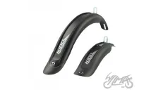 MUDGUARD SET FOR 20, BLACK/BLACK