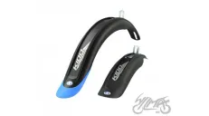 MUDGUARD SET FOR 16-18, BLACK/BLUE
