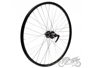 BICYCLE WHEEL 27.5 REAR DISC CASSETTE 8/9 BLACK