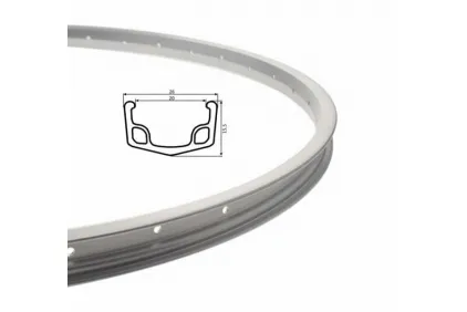 RIM, WHEEL 36 SPOKES ALU SILVER RIM, WHEEL 36 SPOKES ALU SILVER