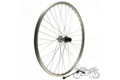 BIKE WHEEL 26 R ATB SILVER 8/9