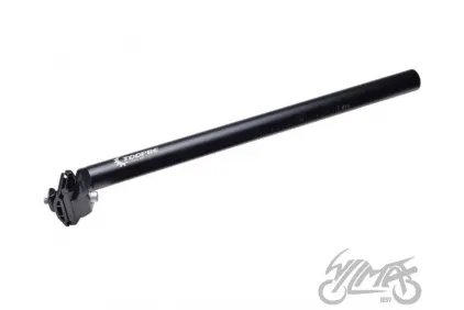 STEM, BICYCLE SADDLE BLACK L:450 mm/28.6 mm
