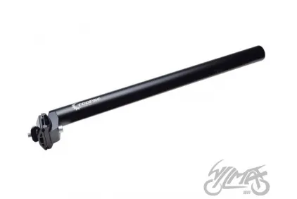 STEM, BICYCLE SADDLE BLACK L:450 mm/31.6 mm