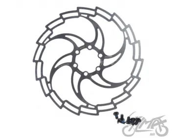 ROTOR, DISC BRAKE BICYCLE TOOPRE 180 MM