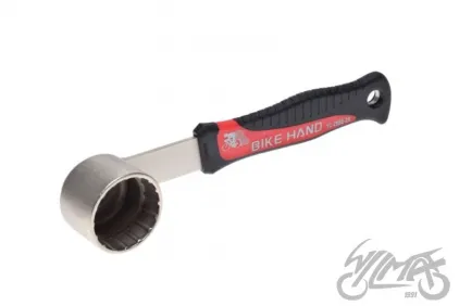 BOTTOM BRACKET WRENCH - 16 NOTCH W/HANDLE