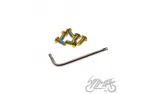ROTOR TORX SCREW & WRENCH GOLD