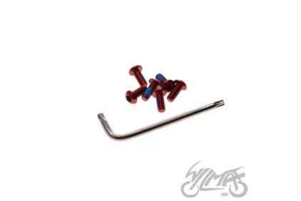 ROTOR TORX SCREW & WRENCH RED