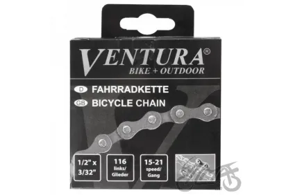 CHAIN, TRANSMISSION BICYCLE 5/6/7 VENTURE 1/2