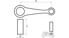 22/091,5/12 CONROD S-FB50