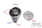CYLINDER ASSY APRILIA AM6 AM345-70 MINARELLI 70 LC
