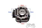 CYLINDER ASSY, DIA. 47,00 DERBI APRILIA 2006 70 CCM LC
