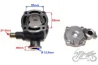 CYLINDER ASSY W/HEAD SUZUKI KATANA L/C 47mm