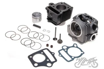 CYLINDER ASSY W/HEAD&VALVES 70 CCM 4T CHOPPER