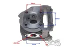HEAD, CYLINDER 90 CCM DELFIN & OTHER 4T