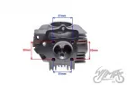 HEAD ASSY, CROSS 125 CCM 55 mm 4T