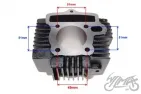 CILINDRAS STŪMOKLIS 125 CCM CROSS 52,40 mm 4T