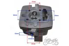 HEAD, CYLINDER 250 CCM CROSS/ATV LONCIN 4T