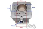 CYLINDER ASSY 62,00 150 CCM LONCIN 4T