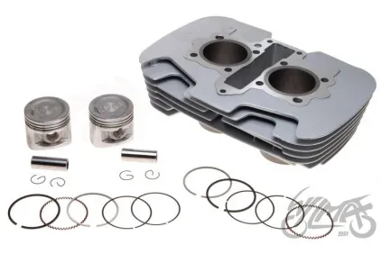 CYLINDER ASSY 250 CCM 2 PISTONS JIALING 4T