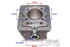 CYLINDER ASSY DIA 56,40 125 CCM LONCIN 4T