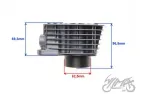 CYLINDER ASSY, DIA. 56,40 125 CCM LONCIN 2- 4T
