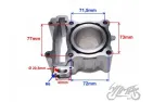 CYLINDER SET FOR YAMAHA X-MAX 52.00 ALUMINIUM