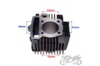 CILINDRAS STŪMOKLIS 120 CCM CROSS ATV ZONGSHEN LIFAN 52,40 mm 4T