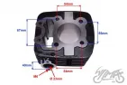 CILINDRAS STŪMOKLIS BAJAJ 100 53.00 mm