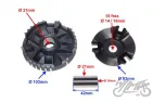VARIATOR ASSY, Y-BWS50
