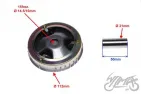 VARIATOR ASSY, 4CW Yamaha Cygnus 125ccm