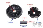 VARIATOR ASSY, ICON/BEAT