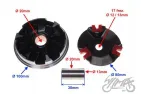 VARIATOR ASSY, BOOSTER/BWS/3KJ/NITRO/SR50/F12/MINARELLI