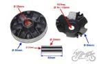 VARIATOR ASSY, PIAGGIO 50/80 CCM