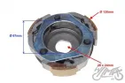 SHOE ASSY, CLUTCH GY6-125