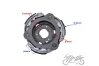 SHOE ASSY, CLUTCH SUZUKI BURGMAN 125 150CC 2007-13