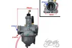 CARBURETOR LiFan 125/150cc MINI ENDURO CABLE OPERATED CHOKE