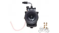 KARBURATORIUS 21MM 2T TUNING SU RANKINIU PARIEBINIMU + ŽIKLERIŲ KOMPLEKTAS