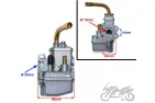 CARBURETTOR ASSY FOR Hercules, KTM, Puch, Sachs INLET 10 mm