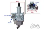 KARBIURATORIUS PZ26 JUNAK ZIPP ROMET 125 cc