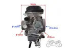 KARBIURATORIUS YAMAHA RAPTOR350 YFM350 BSR36-89 04-08